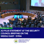 A3 Plus at the Security Council Briefing on the Middle East- Syria