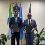 Signing Ceremony for the Establishment of Diplomatic Relations between the Republic of Sierra Leone and the Commonwealth of Dominica