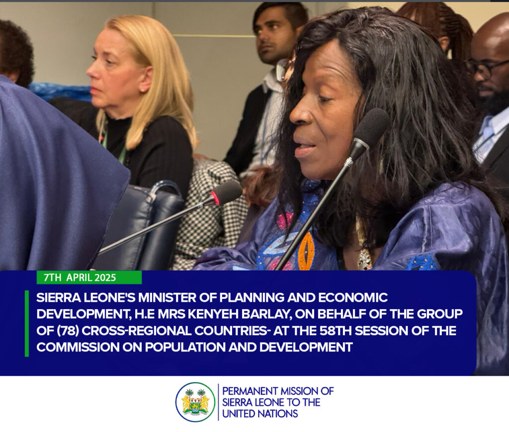 Minister of Planning and Economic Development, H.E Mrs Kenyeh Barlay